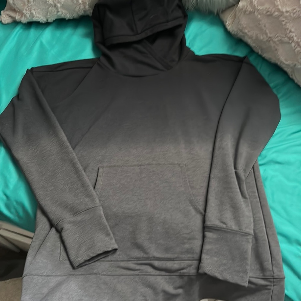 Grey ombré hoodie